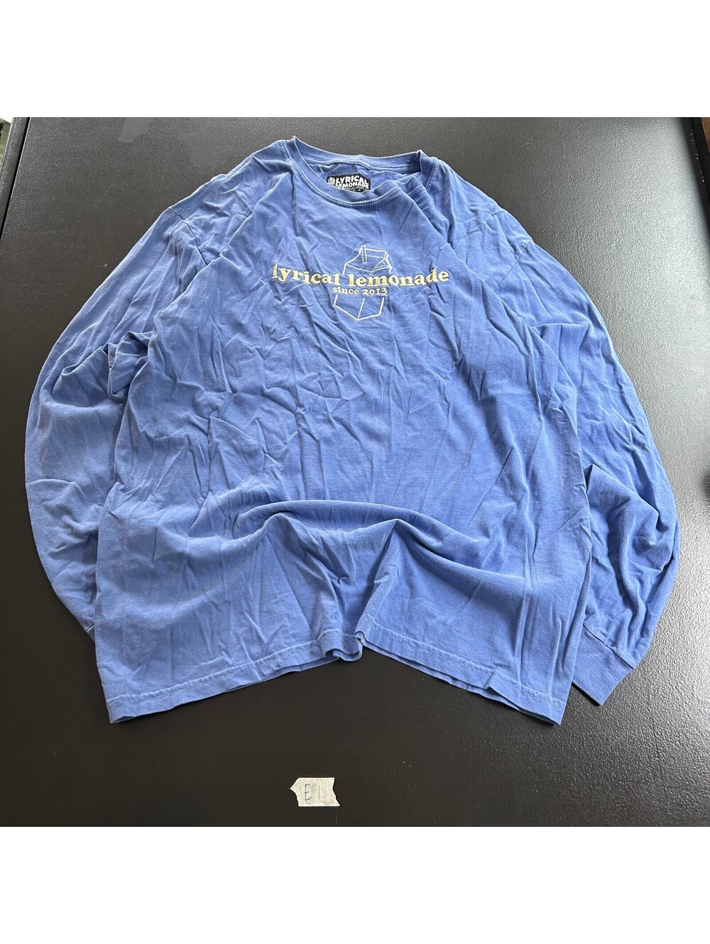 Lyrical Lemonade Blue Long Sleeve Shirt Size Large